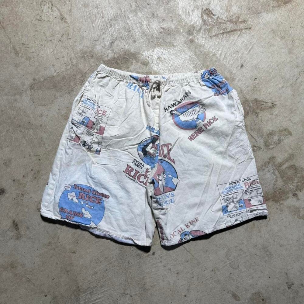 Vintage 90’s Y2K Goo Enterprise Hawaiian AOP Shorts